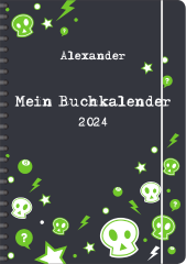 BK004 Buchkalender "Totenkopf"