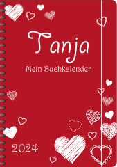 BK006 Buchkalender "Herzen"