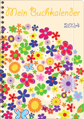 BK015 Buchkalender "Blumen"