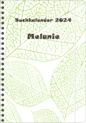 BK028 Buchkalender "Blätter"