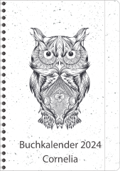 BK034 Buchkalender "Eule"