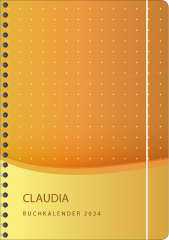 BK035 Buchkalender "Gold"