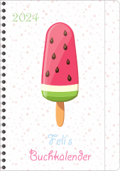 BK053 Buchkalender "Eis Melone"