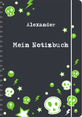 NB004 Notizbuch "Totenkopf"