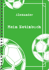 NB005 Notizbuch "Fußball"