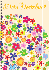 NB015 Notizbuch "Blumen"