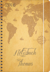 NB044 Notizbuch "Kompass"