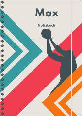 NB067 Notizbuch "Basketball"