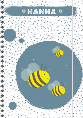 NB087 Notizbuch "Bienen 4"