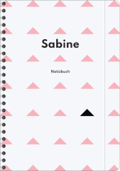 NB110 Notizbuch "Dreiecke2 01"