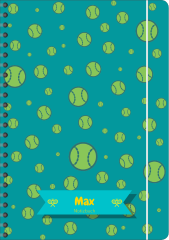 NB160 Notizbuch "Tennis 04"