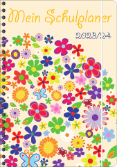 SP015 Schulplaner "Blumen"