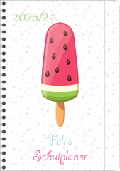 SP053 Schulplaner "Eis Melone"