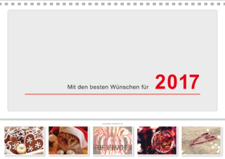 STK001 Tischkalender A4 quer mit Fotos